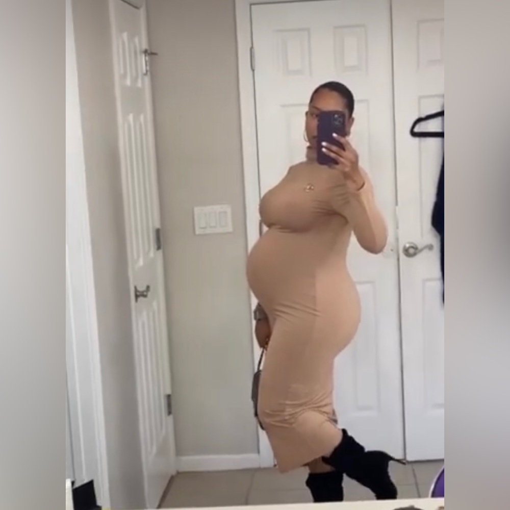 Tan Midi from Amazon